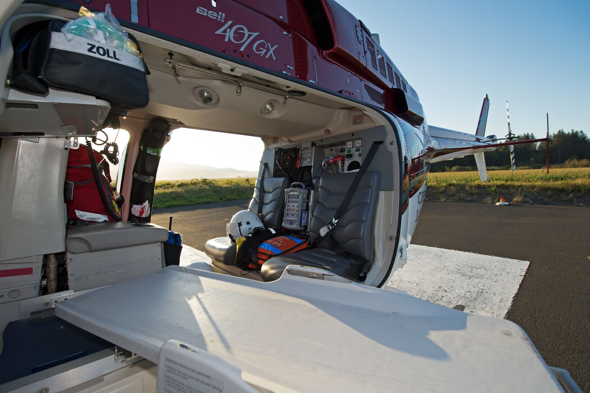 Démonstration du 407GX Navy Trainer