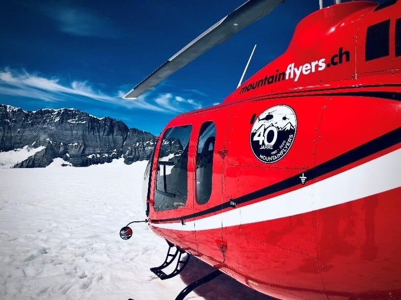 Mountain Flyers - Gros-plan de l'arrière