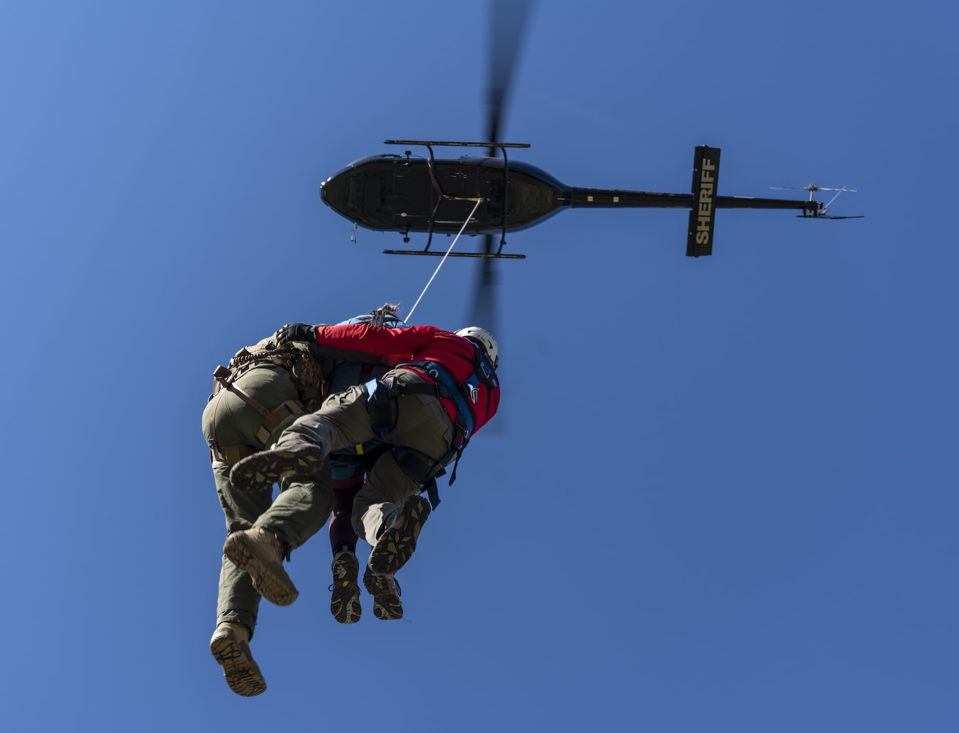 Démonstration de sauvetage du département du shérif de comté de Butte-1