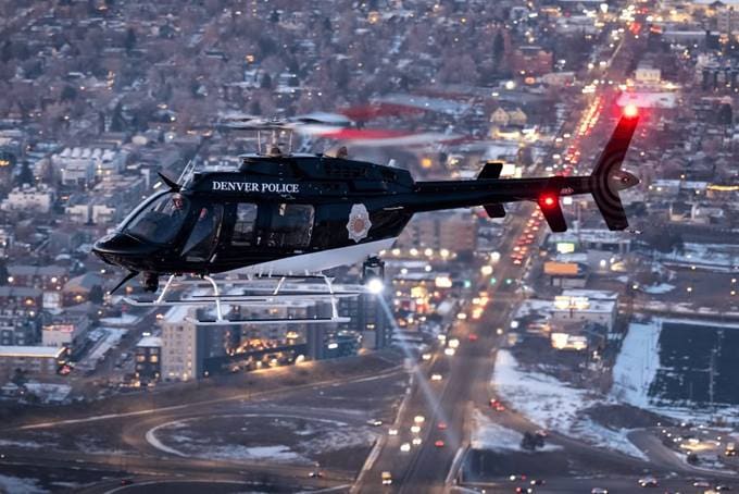 Image d'unité d'aviation policière